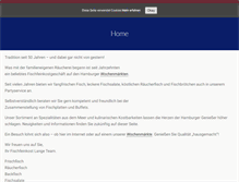 Tablet Screenshot of fischfeinkost-lange.de